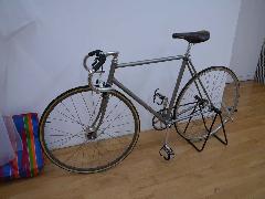 画像　青山さんの自転車