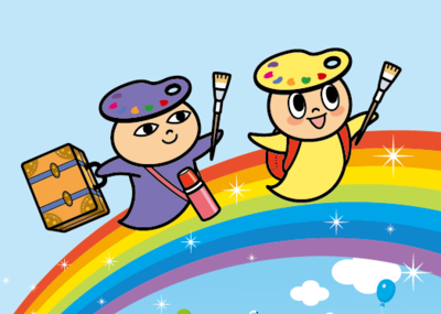 ぱれたん（右）とむら田（左）