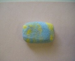 フェルト石けんの写真