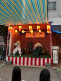 お囃子の写真