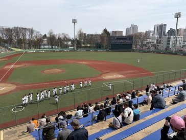 西武ライオンズ・レディースとの練習試合の写真