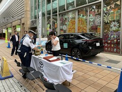 サポートカー乗車体験