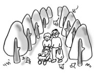 画像　自然と人の営みが一体となった景観