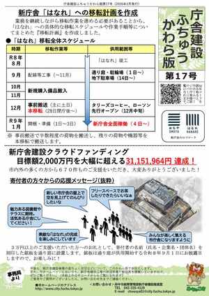 庁舎建設ふちゅうかわら版（第17号）