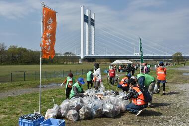 The state which is Tamagawa cleaning civic movement the 52nd time
