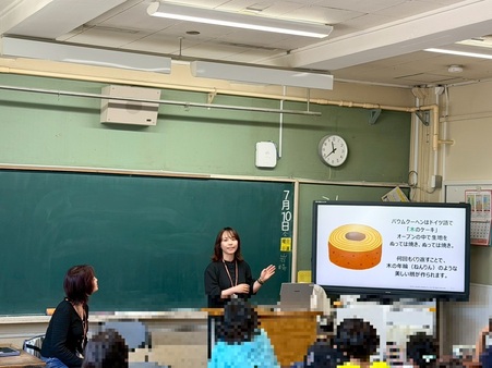 武蔵台小学校授業