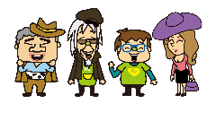 画像　市民協働PRアニメーションキャラクター