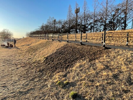 郷土の森公園バーベキュー場火災1