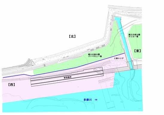 工事範囲の概要図