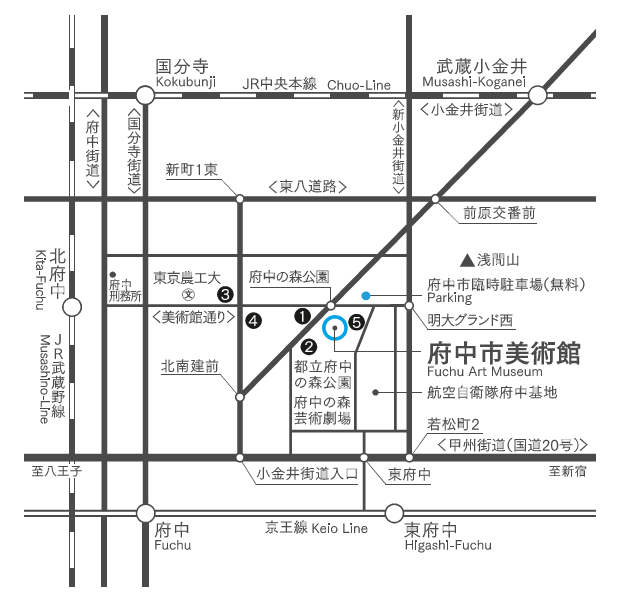 画像　バスの降車案内