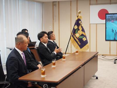 分団長による説明