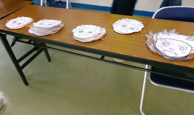 画像　鬼のお面