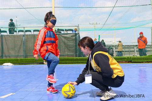 ブラインドサッカーのイメージ写真