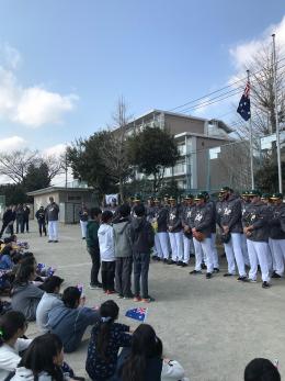 画像　小学校訪問の様子