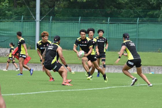 画像　7人制ラグビー男子日本代表