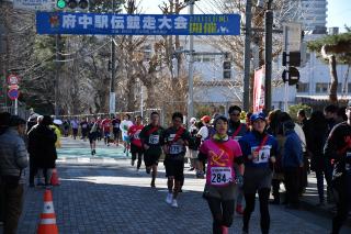 画像　駅伝の様子1