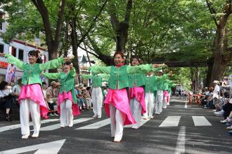 画像　流し踊りの様子