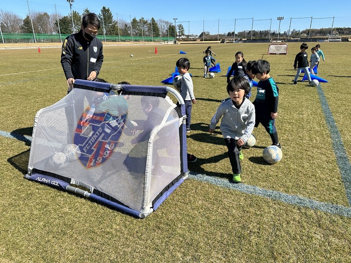 サッカーの様子