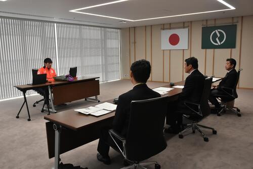 歓談の様子