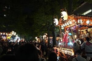 囃子の競演の画像
