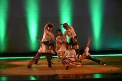 画像　発表部門のダンスの様子