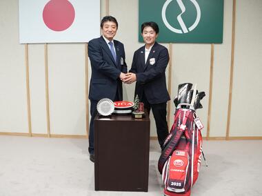 小澤 優仁さんが市長を表敬訪問の写真
