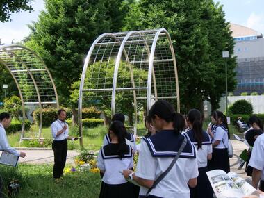 修学旅行受け入れの様子の画像