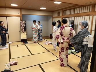 着付け講座様子2