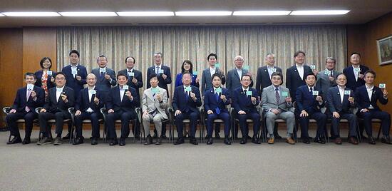 令和7年度第1回市長会の様子の画像