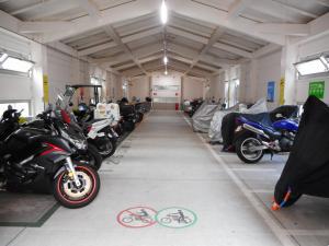 画像府中駅東第2バイク駐車場　場内