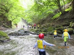 沢歩き　画像