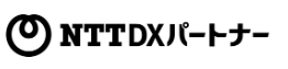 NTT　DXパートナーのロゴデザイン画像