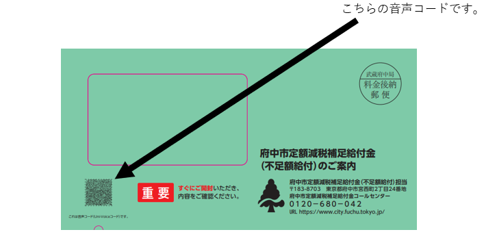 府中市定額減税補足給付金（不足額給付）について 東京都府中市
