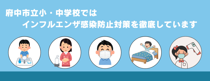 インフルエンザ感染防止対策