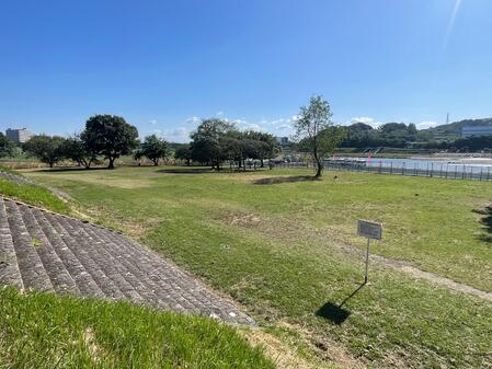 バーベキュー場 工事（フェンス）状況7