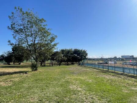 バーベキュー場 工事（フェンス）状況8