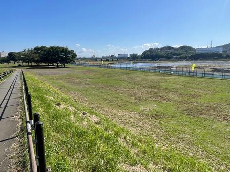 バーベキュー場 工事（フェンス）状況9