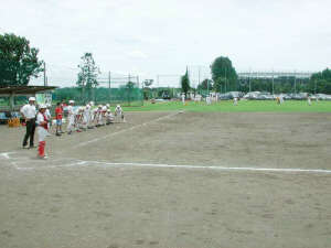 画像　調布基地跡地暫定少年野球場の写真1