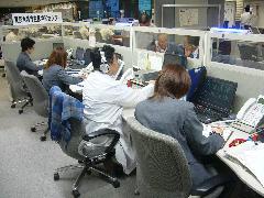 画像 東京消防庁内の救急相談センター